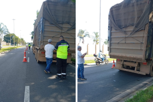 Operação Chorume: Prefeitura de Sumaré fiscaliza 63 e multa 12 veículos