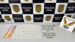 Operação prende suspeito com mais de 200 porções de drogas em Hortolândia