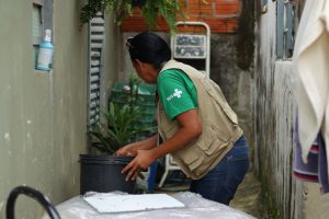 Prefeitura de Hortolândia prossegue com ação para eliminar criadouros de Aedes aegypti; equipes da UVZ percorrem regiões do Jardim