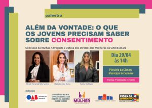 Câmara de Sumaré promove palestra sobre consentimento para jovens