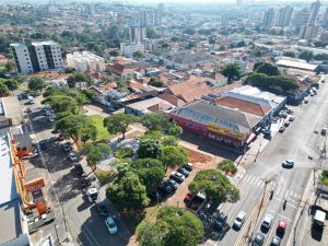 Americana: concluído novo calçamento da Praça Antônio Faé