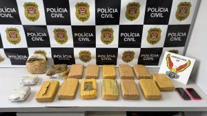 Drogas no imóvel do casal