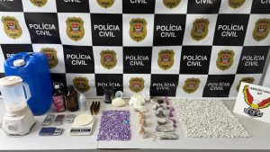 Polícia Civil descobre grande quantidade de drogas em “laboratório” em Nova Odessa