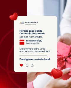 Comércio de Sumaré funciona em horário especial neste sábado (6)
