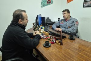 Lucas Leoncine discute demandas do Corpo de Bombeiros de Americana