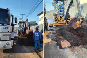 Reparo em adutora pode afetar abastecimento na região do Zanaga nesta 2ª-feira