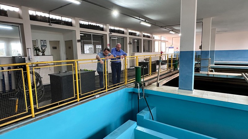 DAE conclui reforma do sétimo filtro e avança na modernização da ETA 1