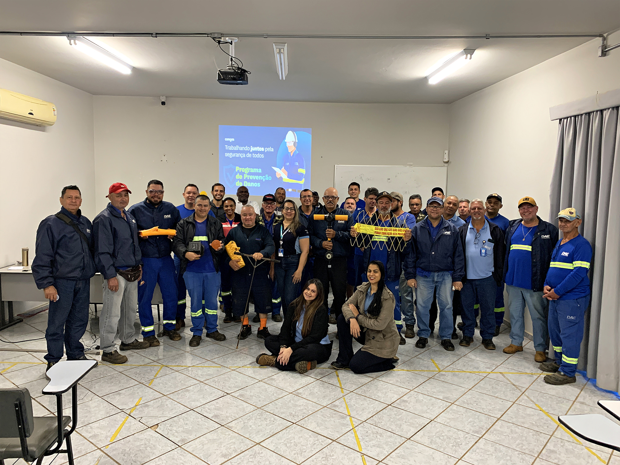 DAE de Santa Bárbara segue com capacitação sobre prevenção de acidentes