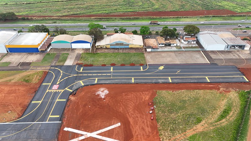 Obras de modernização avançam no Aeroporto de Americana