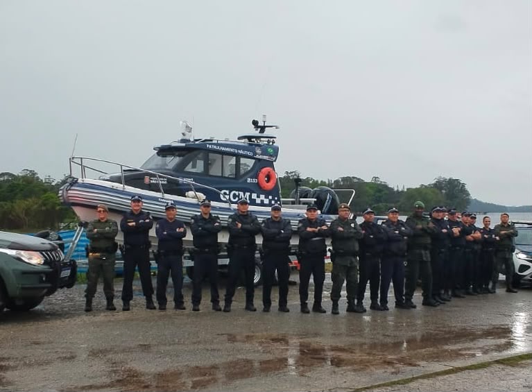 GAMA participa de treinamento na Represa Guarapiranga