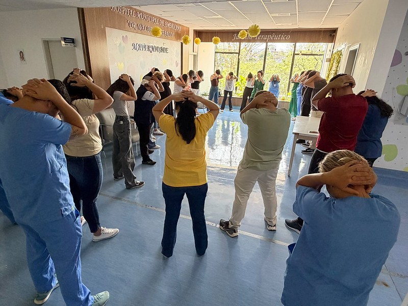 HM encerra Setembro Amarelo com ação de autocuidado