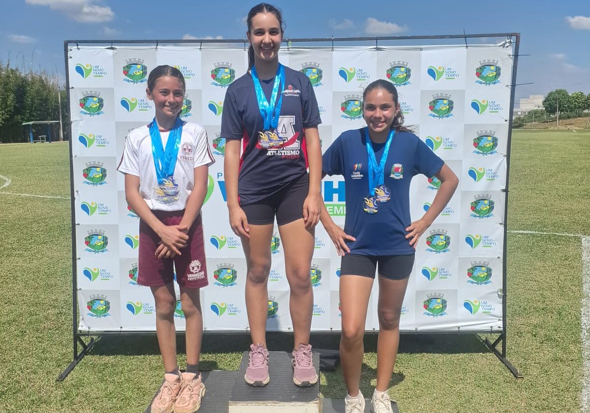 Atletismo de Americana conquista 14 medalhas em competição