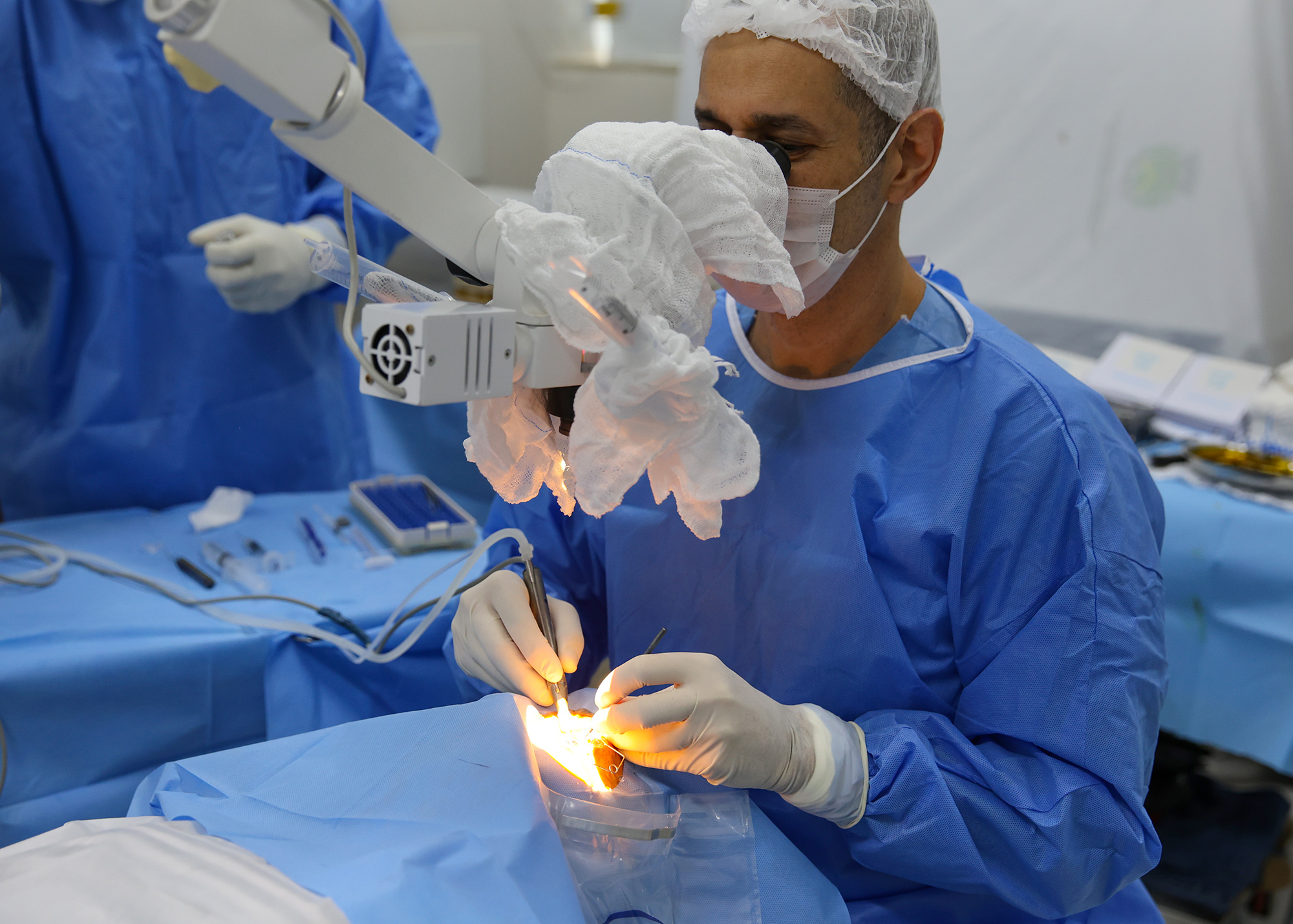 Cirurgia de catarata: Mais de 150 atendidos em Santa Bárbara