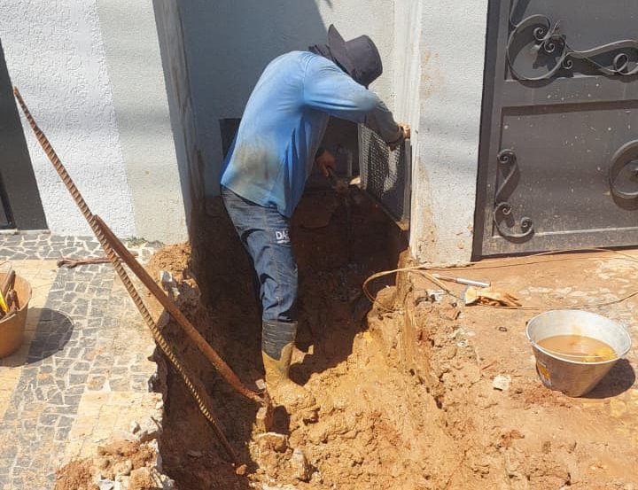 DAE realiza 218 consertos de vazamentos de água em 7 dias
