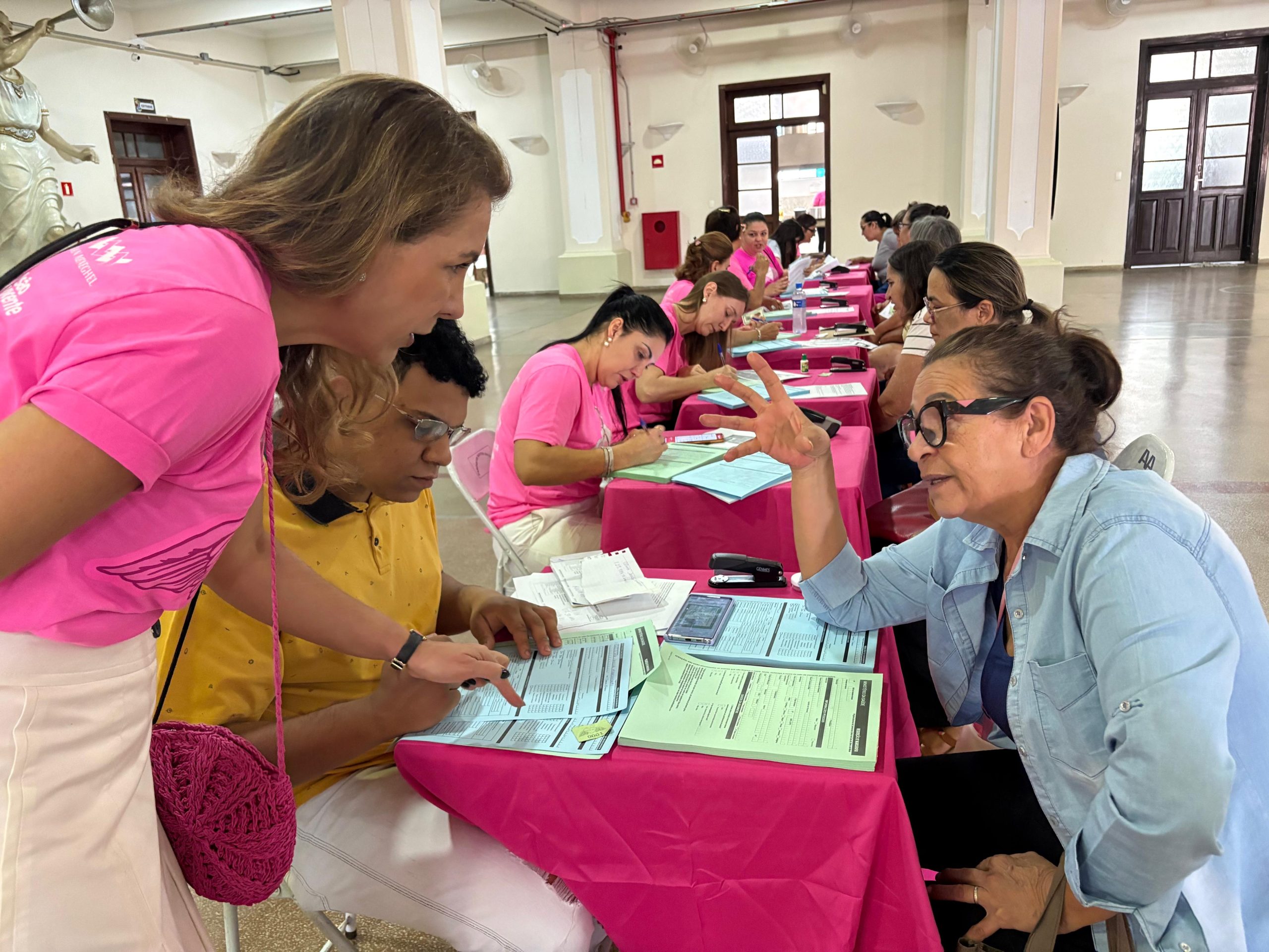 Rosa do Bem inicia Campanha e realiza agendamentos para 600 mamografias