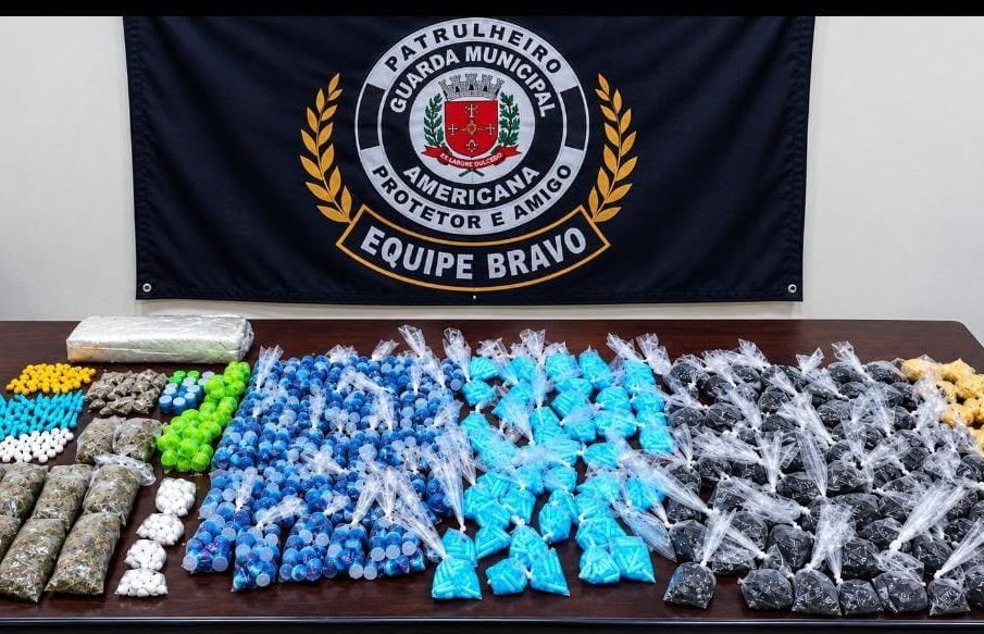 Gama apreende 4.759 porções de drogas e prende homem por tráfico