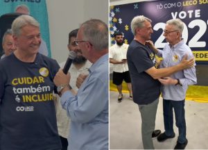 Leco recebe apoio de Chico e Odir para federal