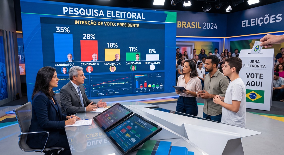 Resultados das pesquisas eleitorais influenciam estratégias