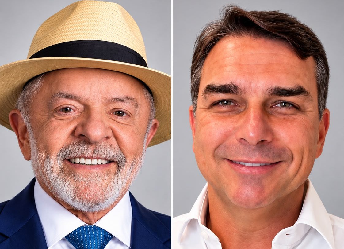 Lula e Flávio Bolsonaro vão disputar o segundo turno