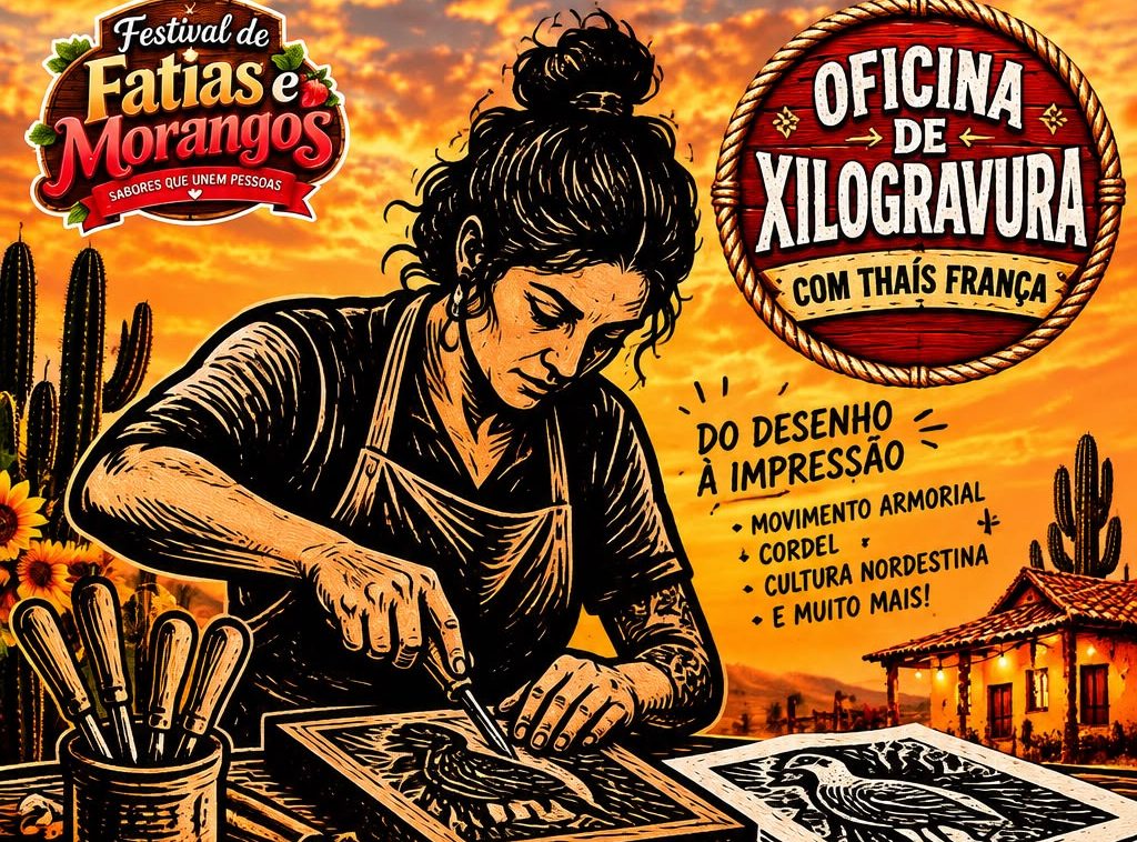 5ª Festa Nordestina de Americana terá oficina de xilogravura